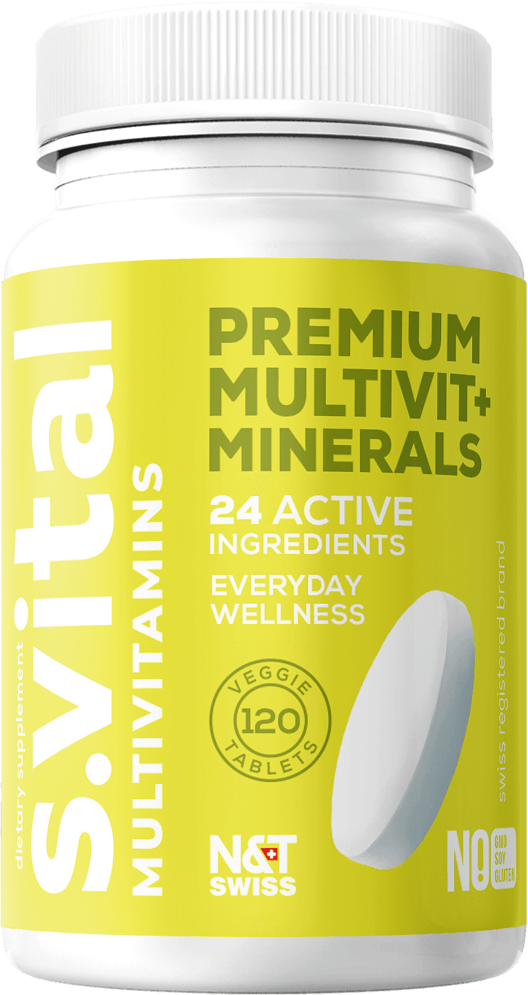 Multivitamins and Minerals Premium (24 active ingredients) — N&T Swiss product photo