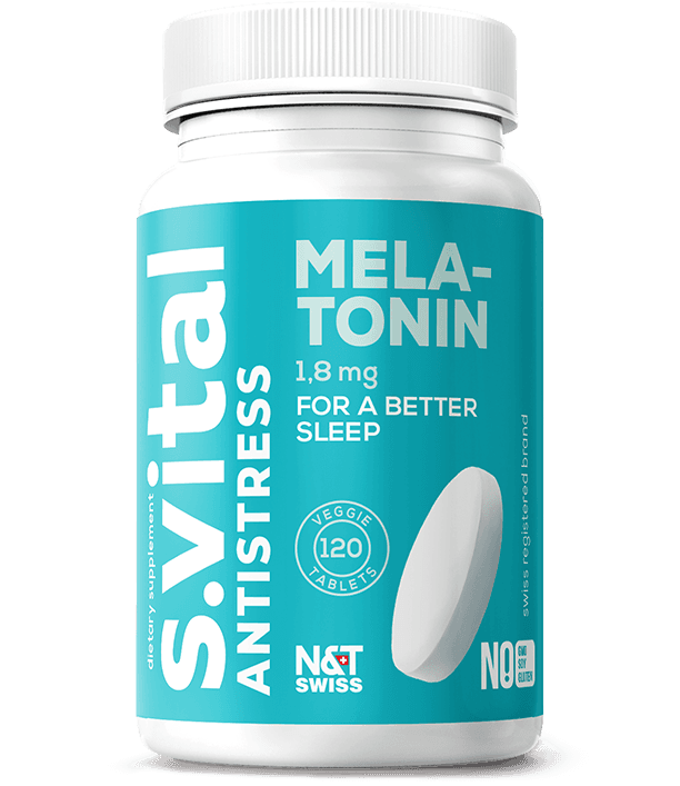 Melatonin 1,8 mg — N&T Swiss product photo
