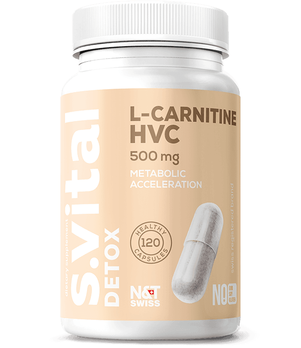 L-Carnitine 500 mg HVC — N&T Swiss product photo