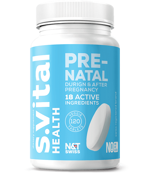Prenatal — during and after pregnancy (18 active ingredients) — N&T Swiss product photo