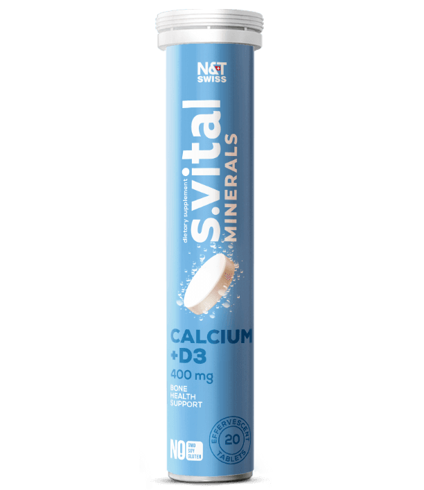 Calcium 400 mg + D3 5 mcg — N&T Swiss product photo