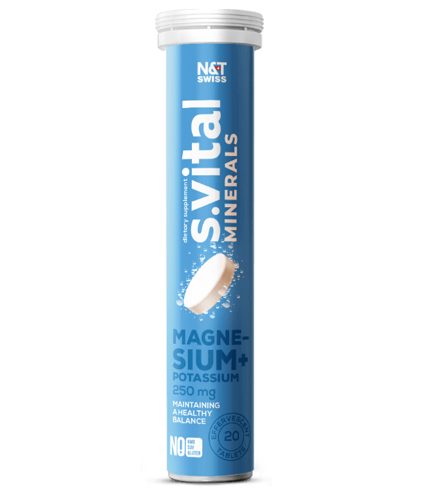 Magnesium 250 mg + Potassium 250 mg — N&T Swiss product photo