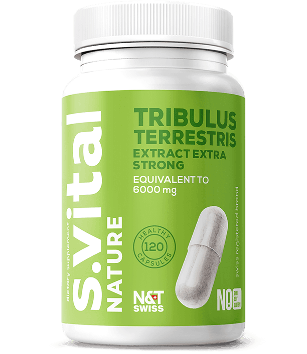 Tribulus Terrestris Extract Extra Strong (Equivalent to 6000 mg Tribulus) — N&T Swiss product photo
