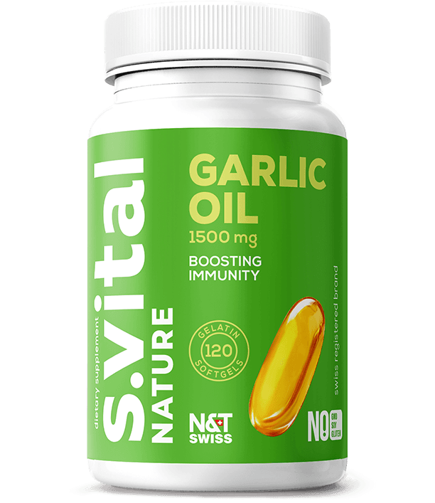 Garlic Oil (1500 mg Garlic) — N&T Swiss product photo