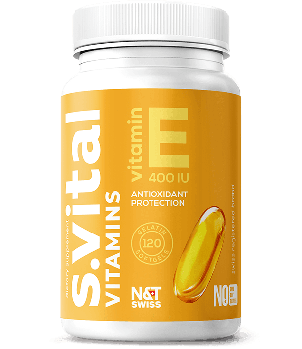 Vitamin E 400 IU (Synthetic) — N&T Swiss product photo