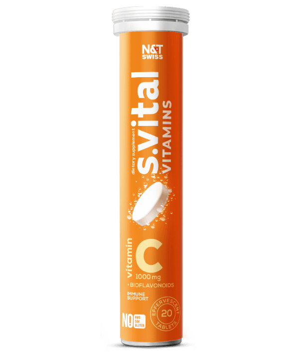 Vitamin C 1000 mg + 25 mg Bioflavonoids — N&T Swiss product photo